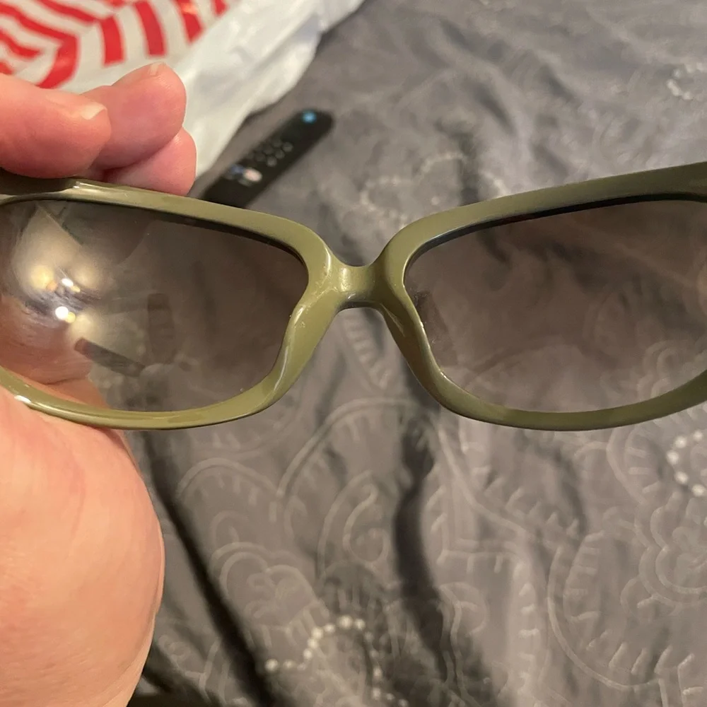 Dior Olive Designer Eyewear early 2000 Y2K John Galliano era SUPER RARE gorgeous - Picture 5 of 6